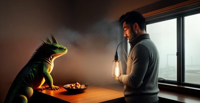 choosing the right heat source for pet lizards