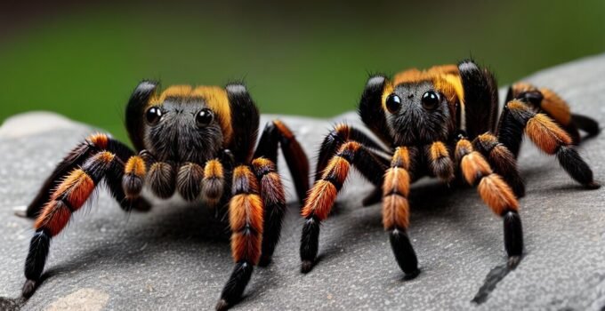 differentiating between new world and old world tarantulas