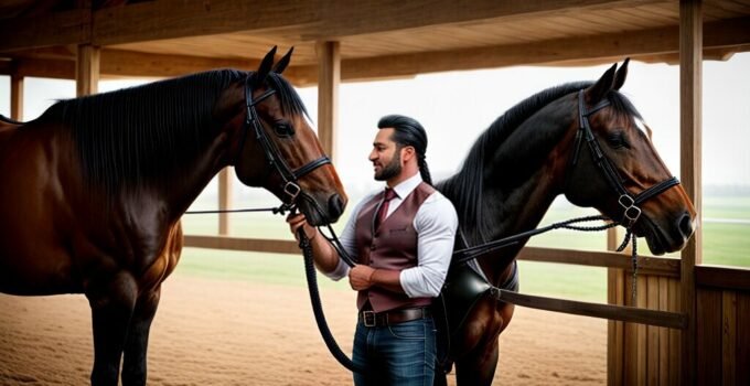 horse grooming routines for show readiness