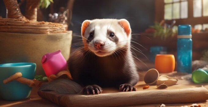 how to take care of a pet ferret