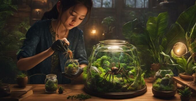 how to take care of a pet spider