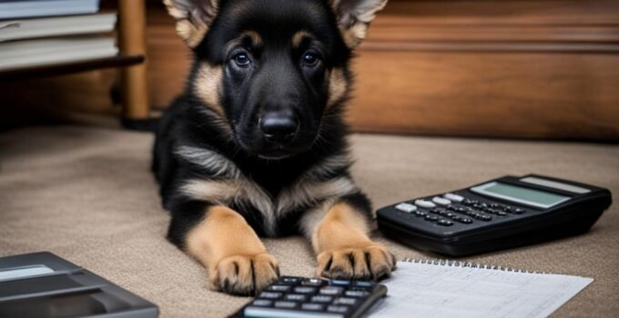 how much is pet insurance for a german shepherd