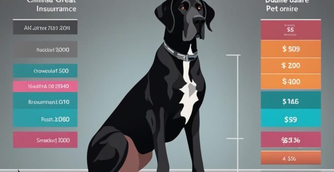 how much is pet insurance for a great dane