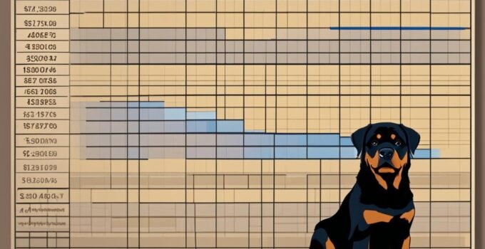 how much is pet insurance for a rottweiler